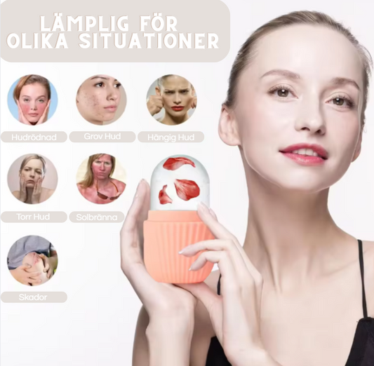 GlacierGlow - Isroller för Ansikte, Ögon & Hals